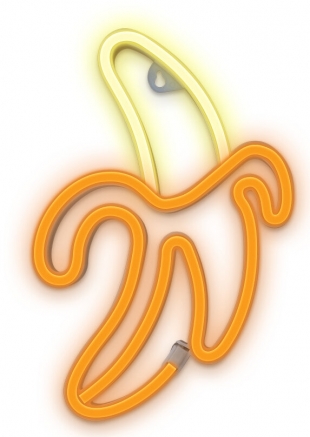 Dekorativní LED neon BANANA (RTV100227)