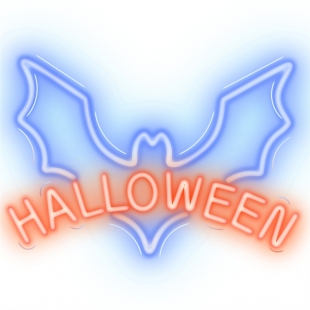 Led neon Halloween