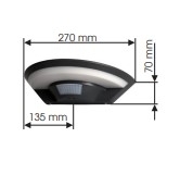 LED nástěnné osvětlení UFO LED - ST57/O