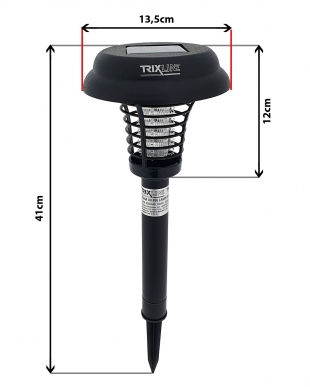 Solární lampa proti komárům TRIXLINE TR 612