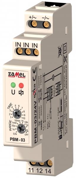 paměťové relé PBM-03/24V